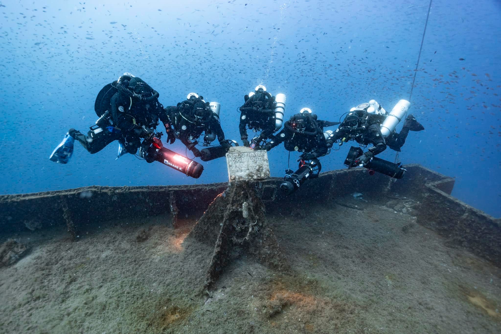 Ronilački klub / SCUBA diving club BUK je na lokaciji Arenzano, Liguria.